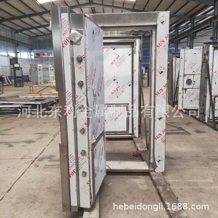 银行防尾随联动门不锈钢金库门银行金库房珠宝店私人别墅防盗全钢