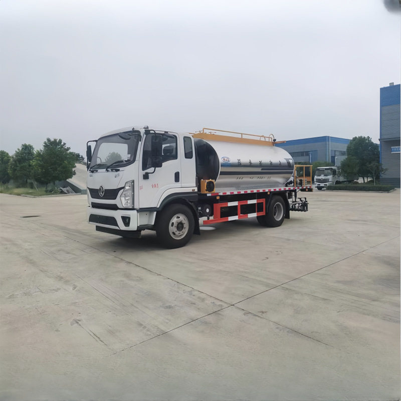 陕汽轩德9方智能型沥青洒布车沥青铺路洒布车