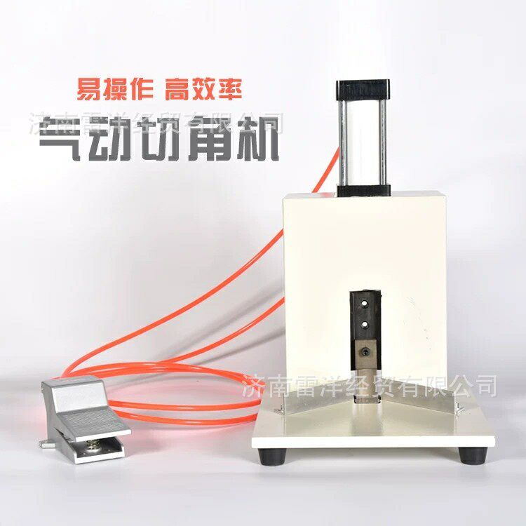手动木板切圆角机双行程稳定行程耐用12mm气动木板倒角机