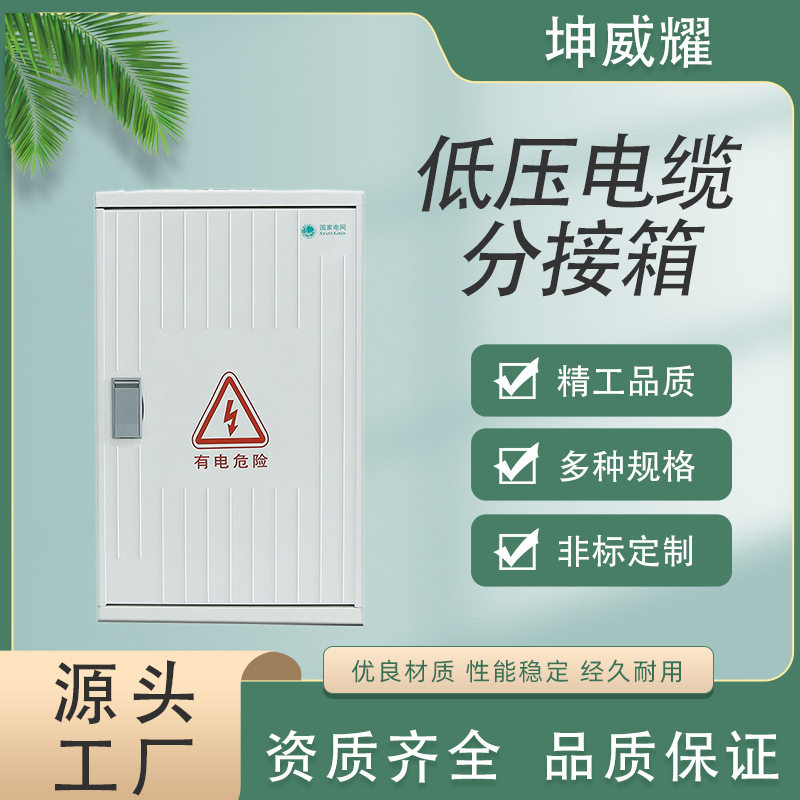 低压电缆分接箱成套T接箱动力箱批发非标户外防雨配电箱厂家