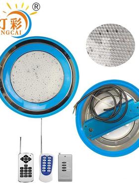 LED超薄防眩光SMD2835芯片36W不锈钢电镀款泳池灯水底灯开关电源