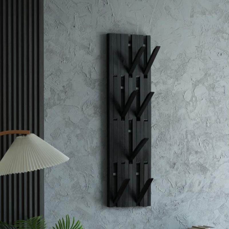 3Y钢琴键挂衣架实木挂衣板创意挂钩玄关入户黑胡桃木墙上收纳衣帽,特色手工艺,其他特色工艺品,淘宝优惠券,粉丝福利购,淘宝优惠卷