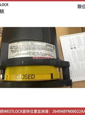2649ABYN00022AAA-AR2德国西锁旋转位置监测器WESTLOCK限位开关