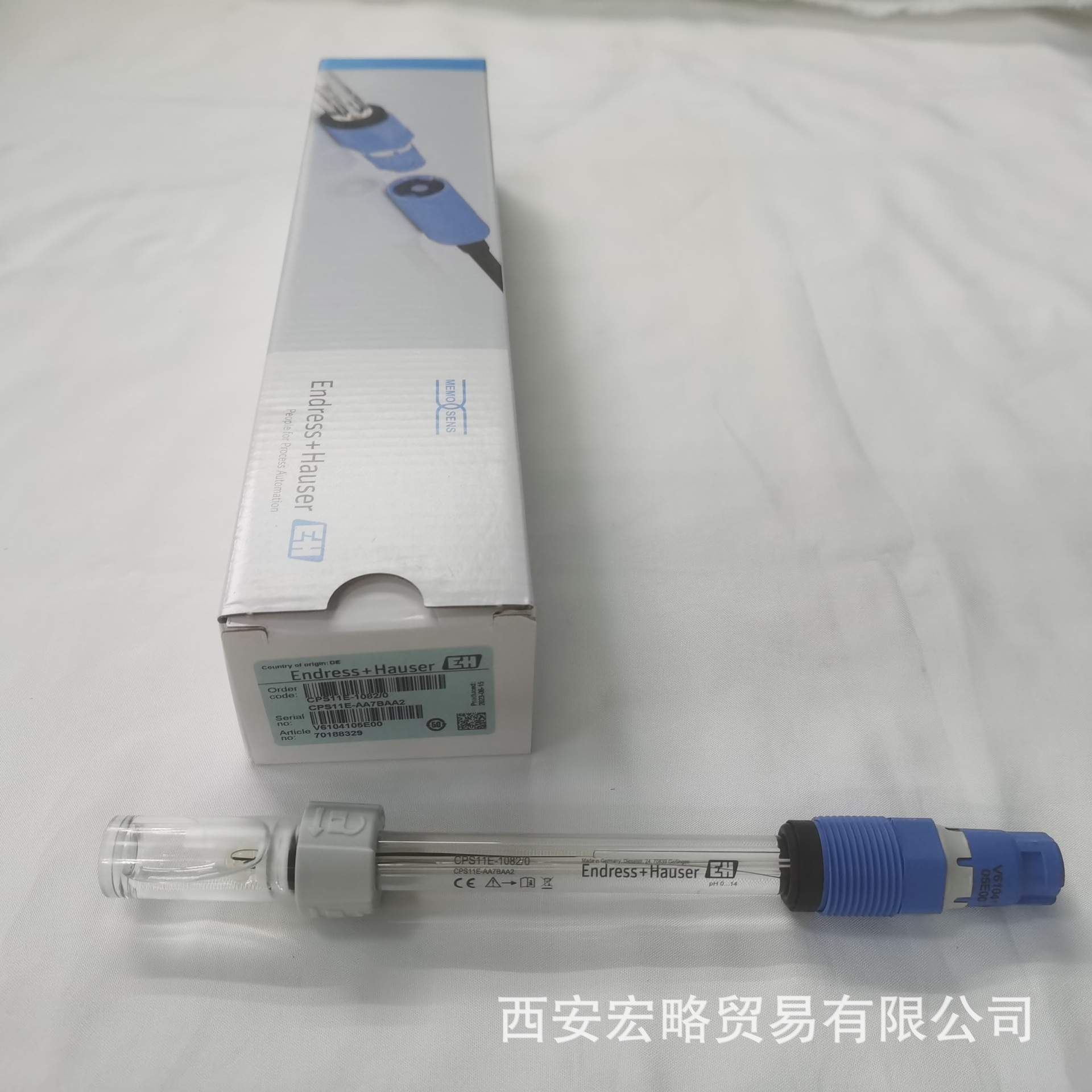 数字式pH电极Memosens CPS11E         PH计玻璃电极