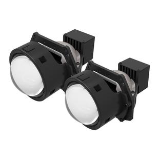 三为车灯工厂58瓦6000K高亮3寸双芯双杯LED双光透镜大灯车灯