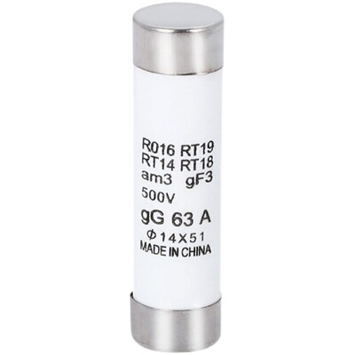 熔断器芯RT14/RT18 R016熔芯14X51 32A40A50A63A500V陶Z瓷保险丝