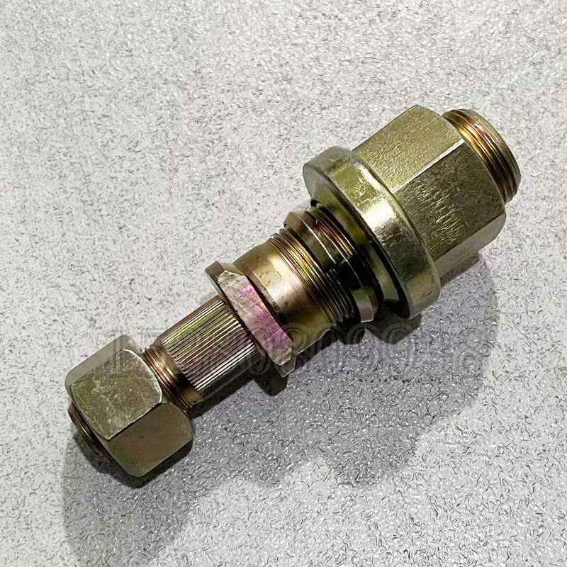 远山765/775/785-8-9轮式挖掘机配件 柳峰前后桥轮胎螺丝轮芯螺栓