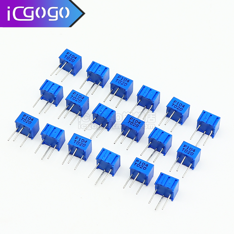 3362P单圈精密电位器可调电阻100R500R1K2K5K10K20K50K100K200K1M