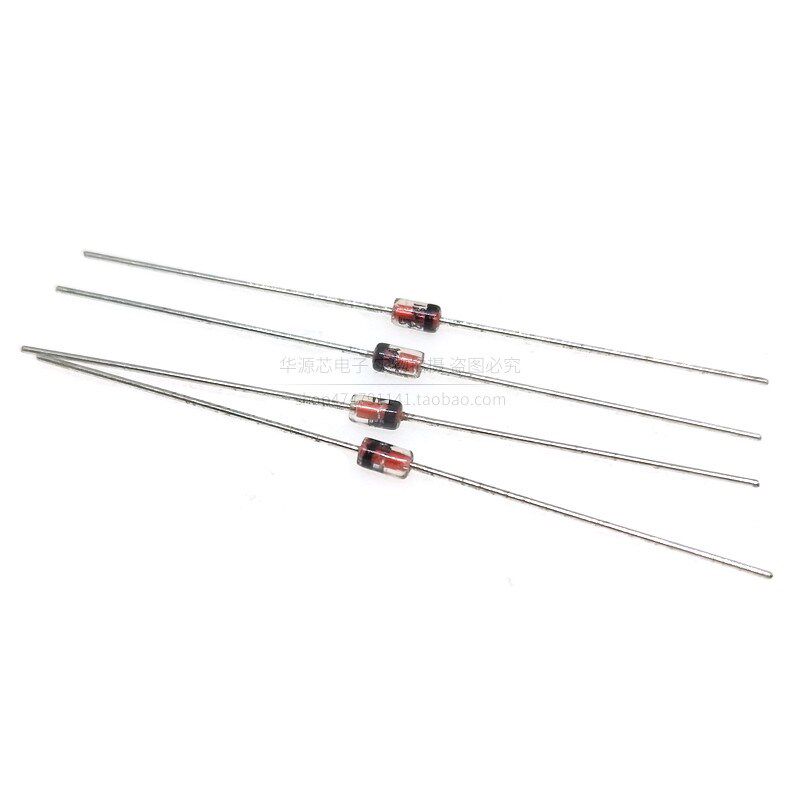 1W直插玻璃稳压管1N4742 2.7V 3.3 3.6 4.7 5.1 6.2 10 11 12 22V