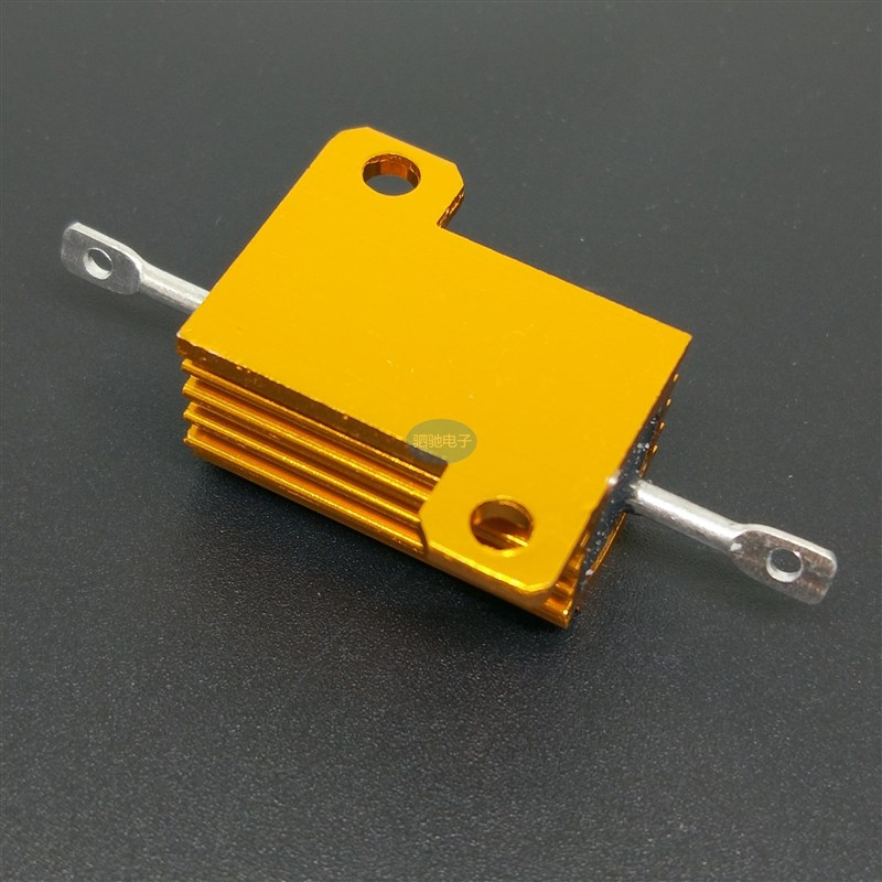 25W黄金铝壳电阻5% 0.05R 0.1R 0.2R 1R 4R 10R 16R 22R 33R 80R
