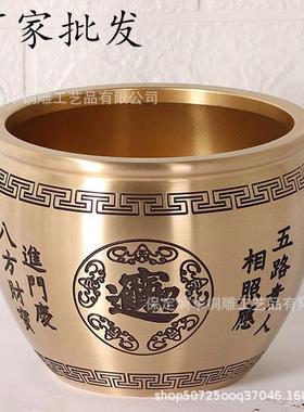 铜缸 压铸雕刻 铜缸 对联缸 招米缸 厂家量大价低 工艺品摆件