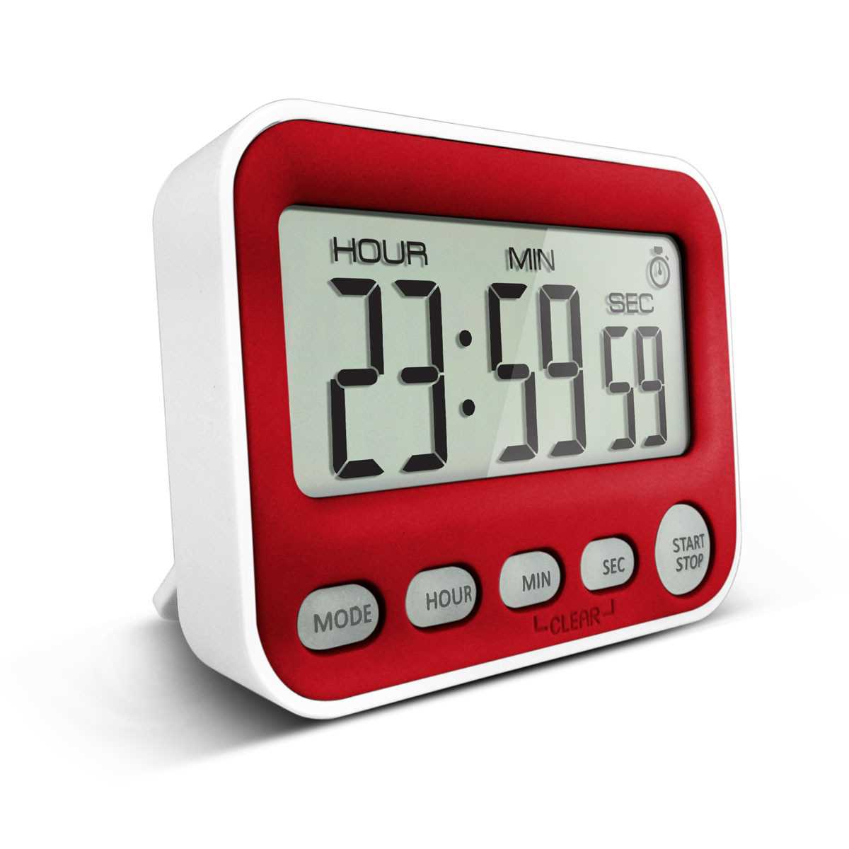 321大屏倒计时器闹钟时间定时器厨房烘焙正负电子时计提醒器timer