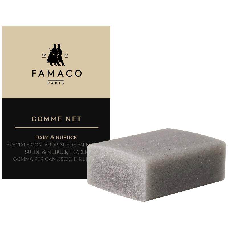 法国famaco反绒皮刷磨砂皮麂皮绒面皮橡皮磨砂擦刷去干污