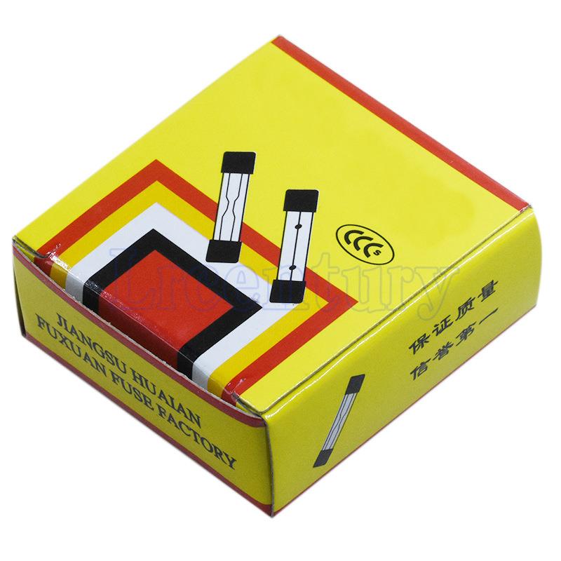 5X20MM玻璃保险管保险丝熔断器 250V F0.5 2 4 5A 6 8 15A 20/30A