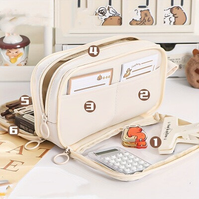 秋季 Storage Organization 容量多层笔盒桌面