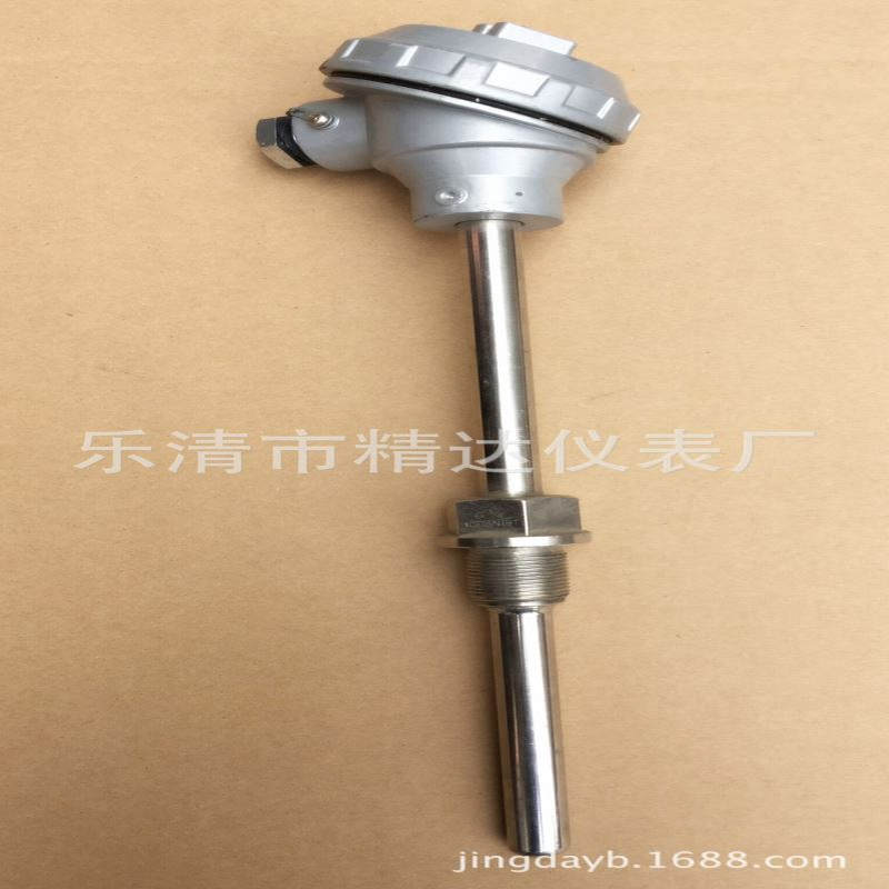 供应wzpk-263 264 273 274卡套螺纹铠装热电阻铂热电阻/PT100