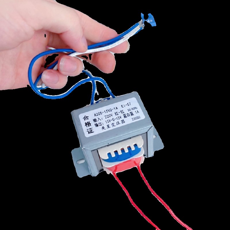 A205-15V2-1A EI-57 电源变压器 220V转15V-0-15V 1A 双电压