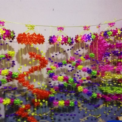 纯手工彩带风铃家居挂饰包邮礼物结婚送礼成品