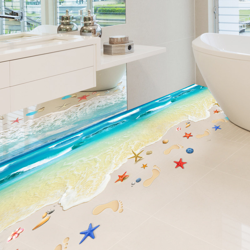 3d立体客厅草地踢脚线瓷砖地面贴纸地板贴装饰商场过道地贴墙贴画,家居饰品,软装墙贴,淘宝优惠券,粉丝福利购,淘宝优惠卷