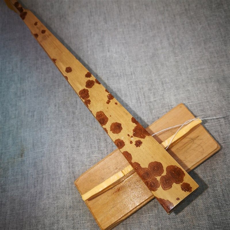 精品湘妃竹折扇古方头9.5寸 陈敏制玉竹小骨苏工收藏送礼宣纸扇面