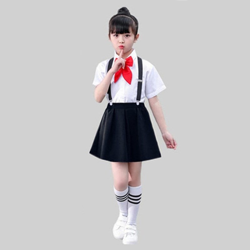 六一儿童大合唱演出服小学生诗歌朗诵表演服校服幼儿园毕业照服装