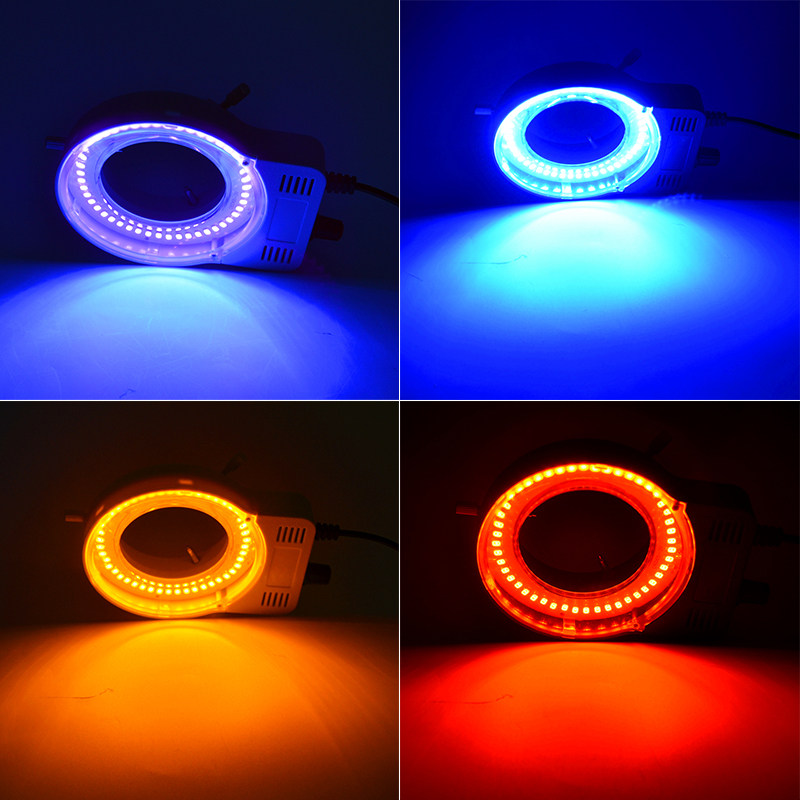 PDOK显微镜LED环形光源单筒体视显微镜一体灯管白光紫光蓝光红光,五金/工具,视觉光源,淘宝优惠券,粉丝福利购,淘宝优惠卷