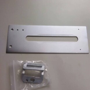 781平头锁眼机钮门车针织专用托板 压脚 锁平钮扣眼压脚与针板