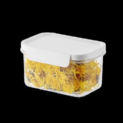 日式带勺子密封罐透明零食罐咖啡豆收纳罐杂粮罐储藏罐茶叶储物盒