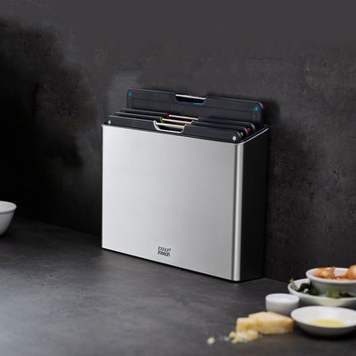 JosephJoseph分类切菜板套装宝宝辅食不锈钢站立案板砧板家用案板