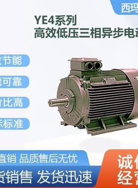 西安电机YE4-2极0.75~1000w二级能效IE4交流三相异步电动机