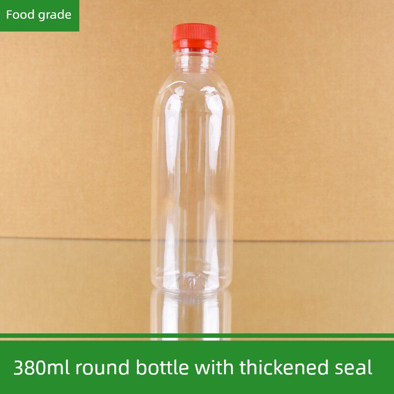 380毫升塑料瓶空瓶透明密封加厚酒瓶380ml矿泉水瓶子pet瓶