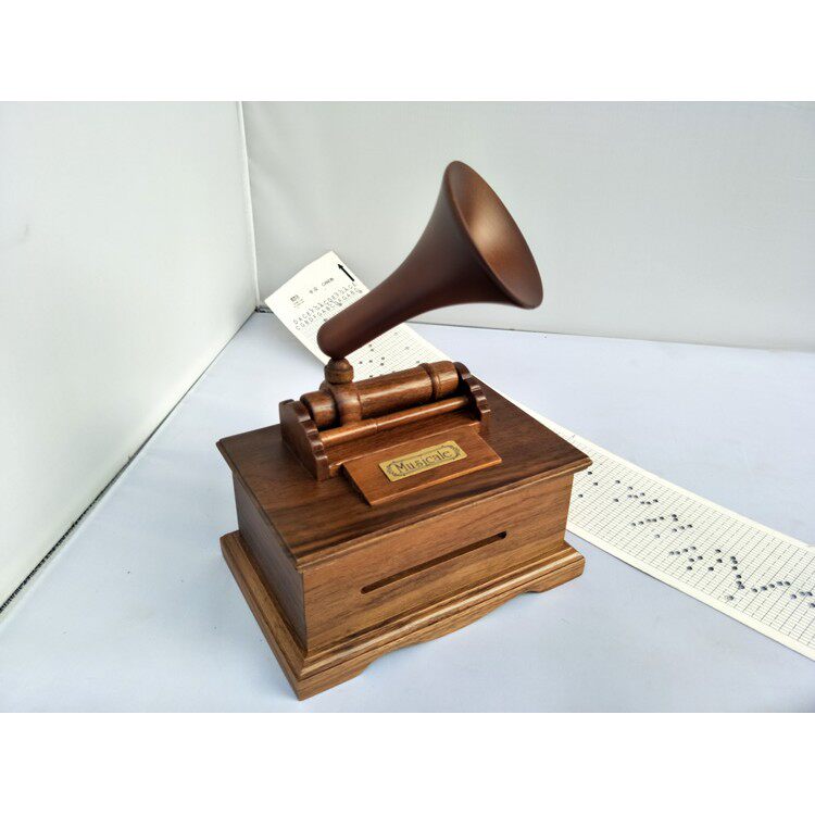 30音手摇纸带八音盒定制曲目歌曲音乐盒生日礼物女生 文艺小清新