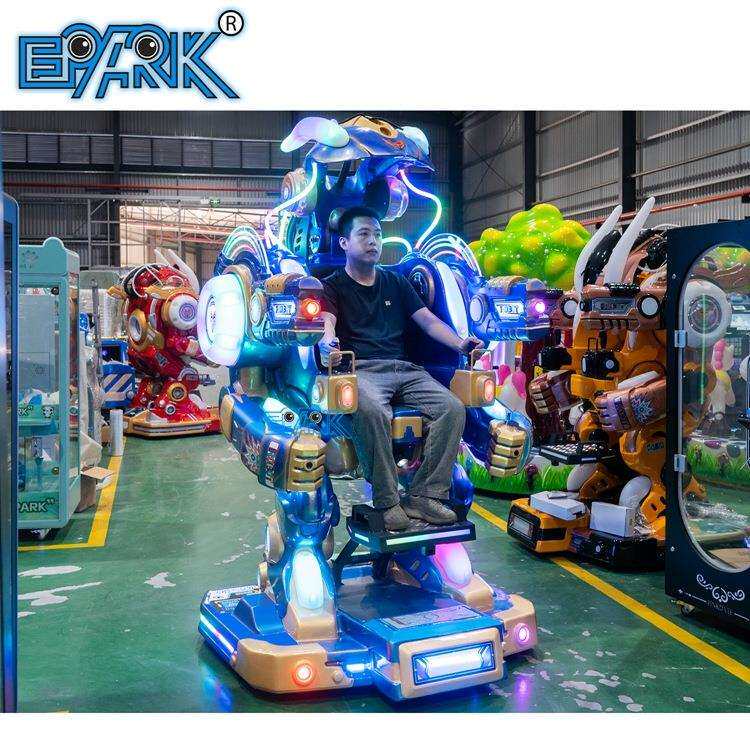广场机童器车站立行走金刚EPARK机器人儿成人广场新人款动游乐车