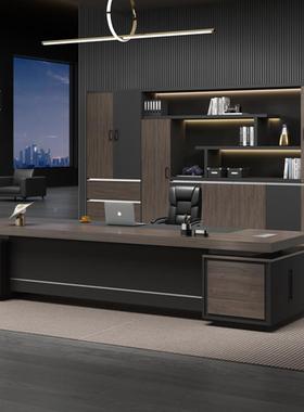 老板件柜资料柜带锁子储物办公室木景质现65691代办公文背柜柜档