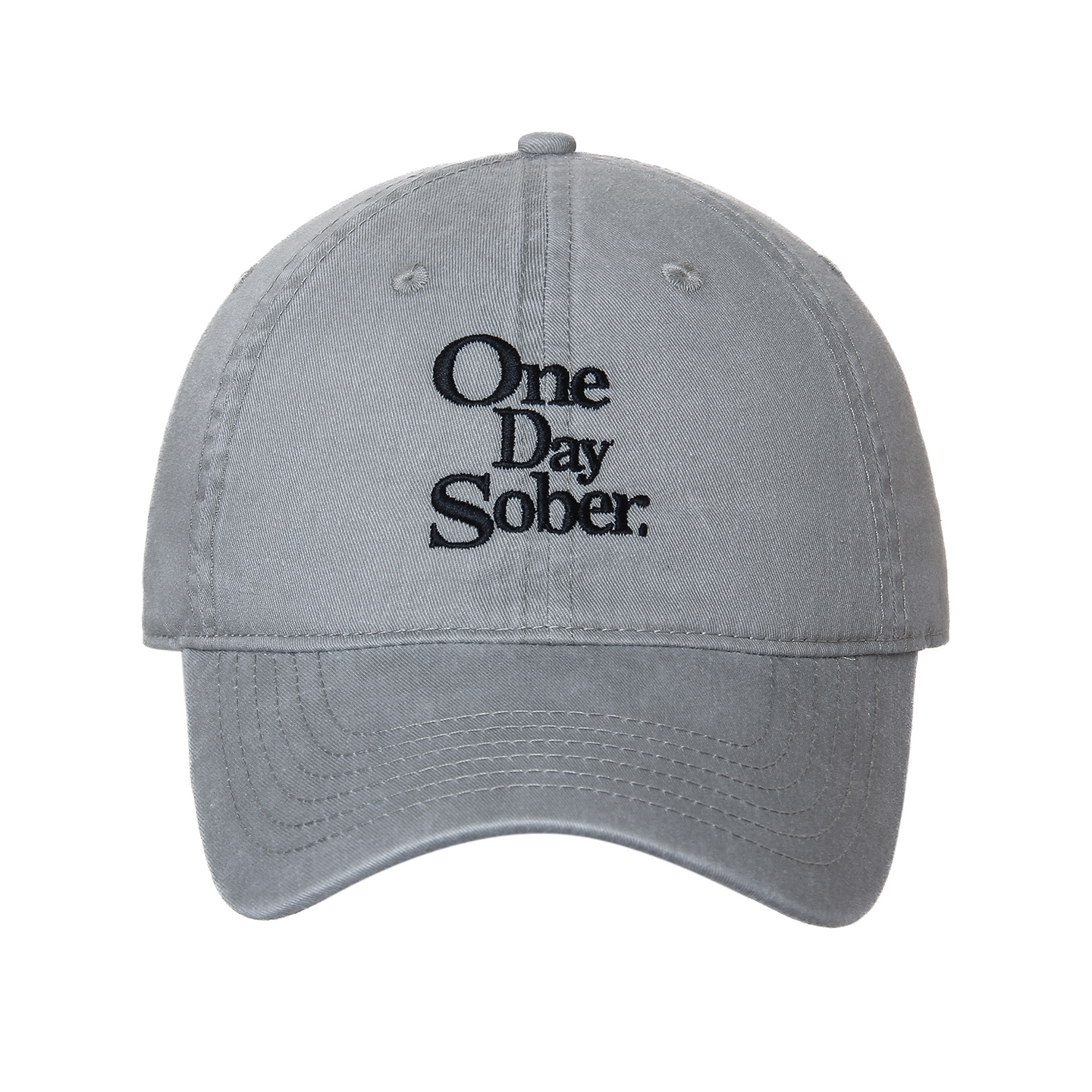 OneDaySober水洗复古鸭舌帽