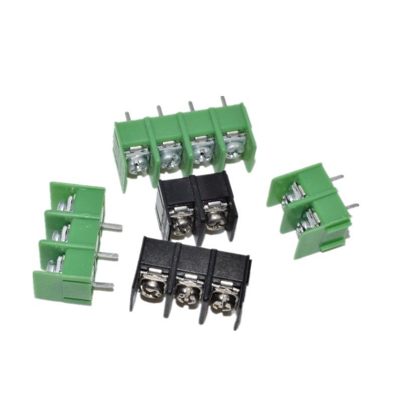 KF7.62-2P3P4P位 接线端子PCB端子接插件 7.62mm可拼接 绿色/黑色