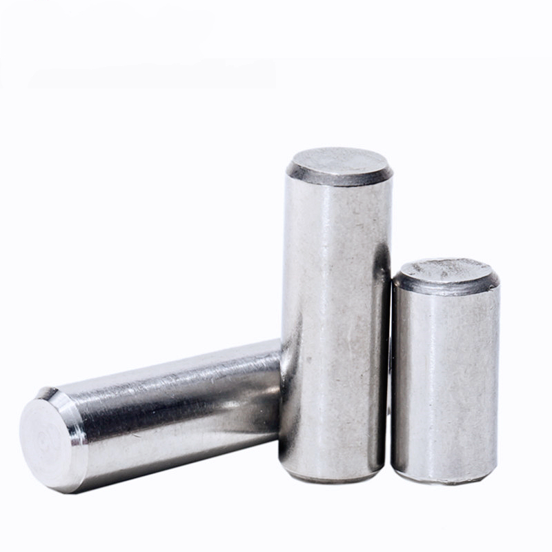 GB119不锈钢304实心圆柱销定位销固定销销钉D1D1.5D2D3D4VD5D6-D1