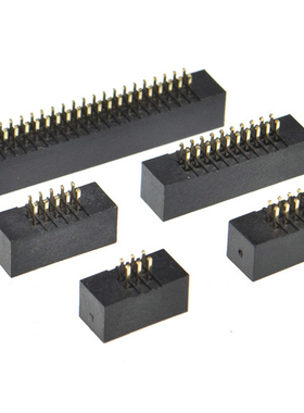简易牛角座 2.0MM DC3-6/8P/10P/12P/14/16/18/20P/30P/40P50P60P