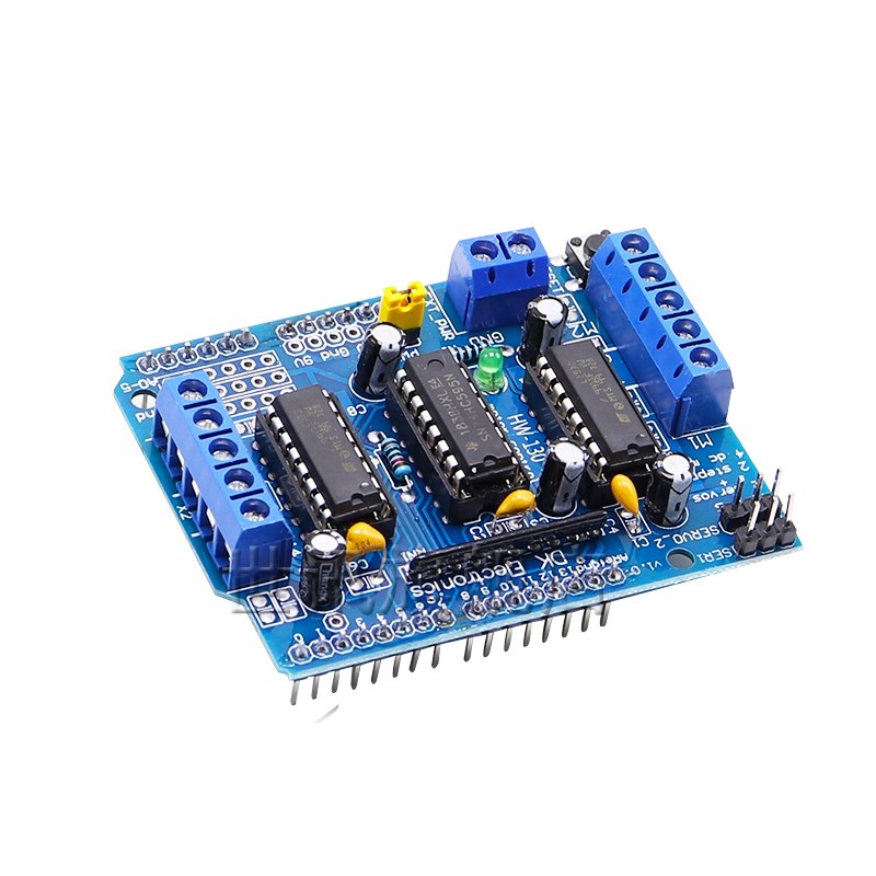 电机驱动扩展板 L293D 马达板 motor control shield