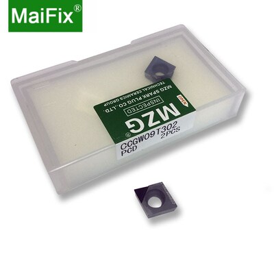 数控铜铝塑料亚克力镗孔刀片PCD金刚石车刀粒CCGW09T308/120408