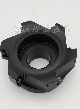 R0.8直角加硬黑色铣刀盘BAP400R/50/63/80/10090度CNC加工中心