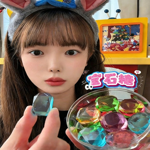 candykey手工水果硬糖清甜高颜