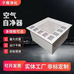 式 实验室空气净化器高效空气过滤净化器无尘车间吊装 空气自净器