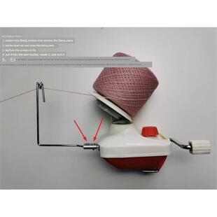 新型申禄绕线器厂家直营优质小型便携手摇羊绒毛线分线合股摇线机