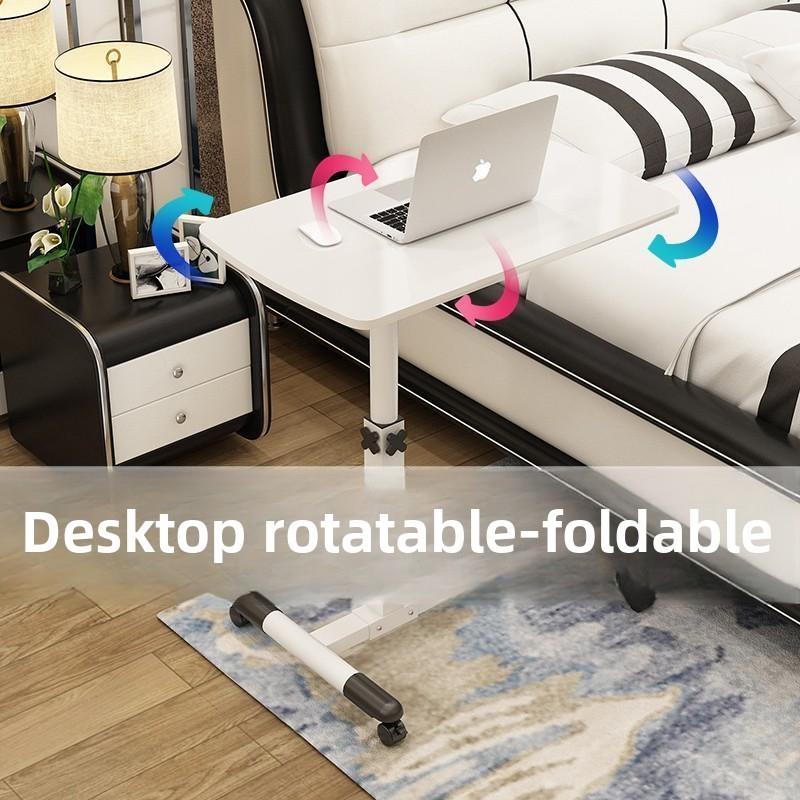 床边电脑桌可折叠移动家庭卧室懒床书桌沙发边桌升降机小桌子