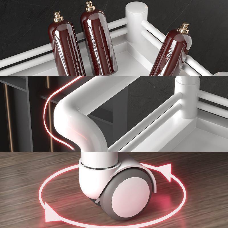 新款小推车移动手推推车置物架仪器家用工具车可旋转