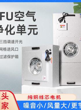 ffu空气净化器家用无尘车间高效过滤防爆直流交流洁净棚吊顶