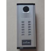 立林LEELEN直通主机JB 2200单元 门对讲主机非可视四线拉铝2不锈钢