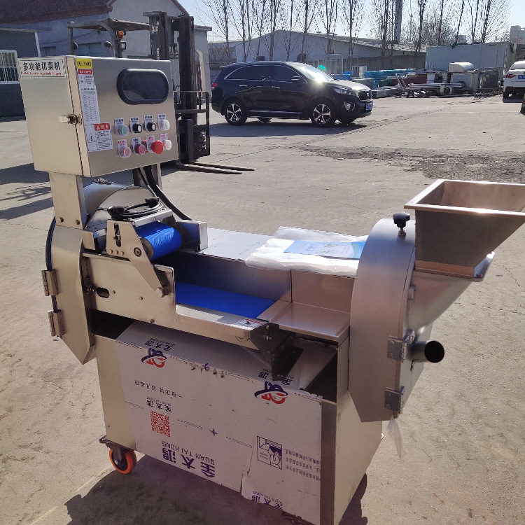 供应山东切菜机 切菜机厂家   多用切菜机 切丁切片机