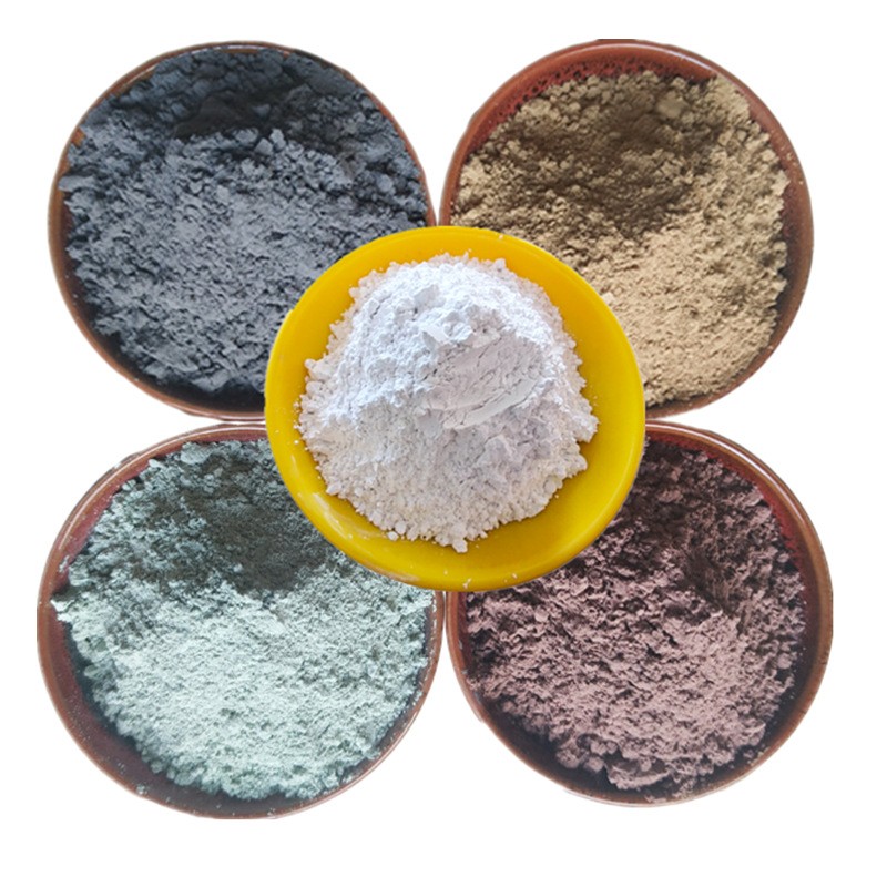 火山石粉 泥灸面膜用天然火山矿物泥粉 泥浴泥浆用多彩矿物火山泥